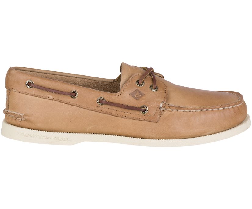 Sperry Authentic Original Leather Boat Shoes - Men's Boat Shoes - Brown [MP4890652] Sperry Top Sider
